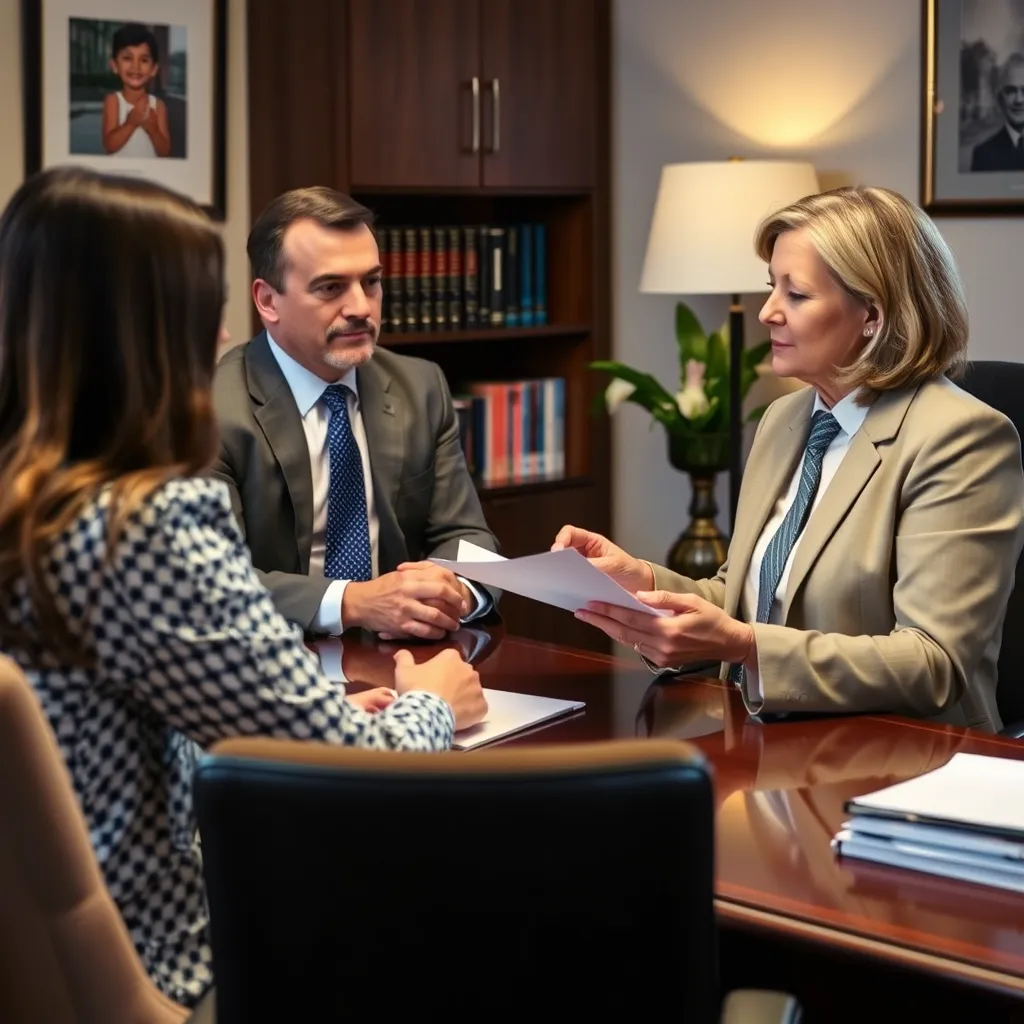 parenting schedule lawyer Falls Church VA