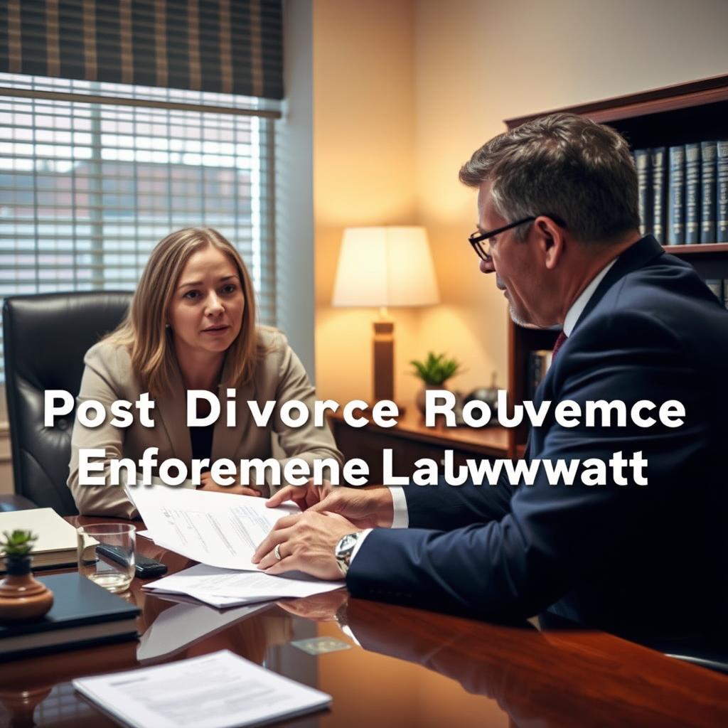 Post Divorce Enforcement Lawyer James City County