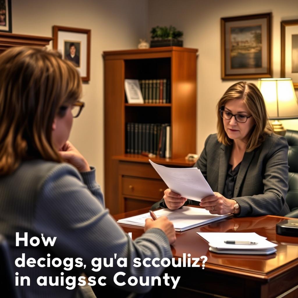 How is child custody decided in Augusta County