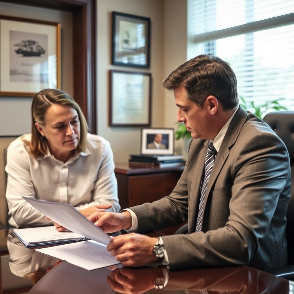 How is child custody decided in Burlington County