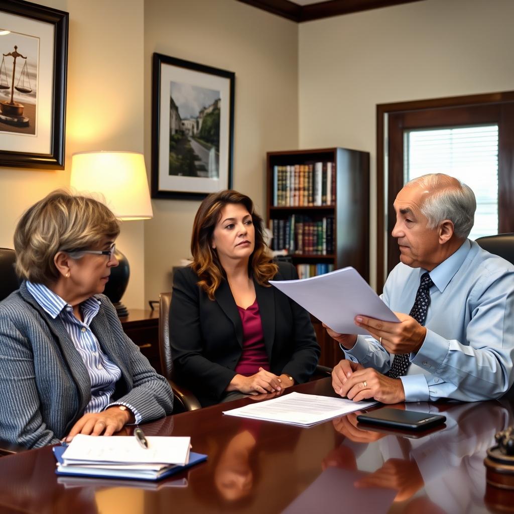 How is child custody decided in Spring Valley